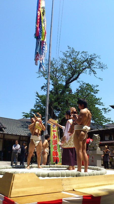 一心泣き相撲